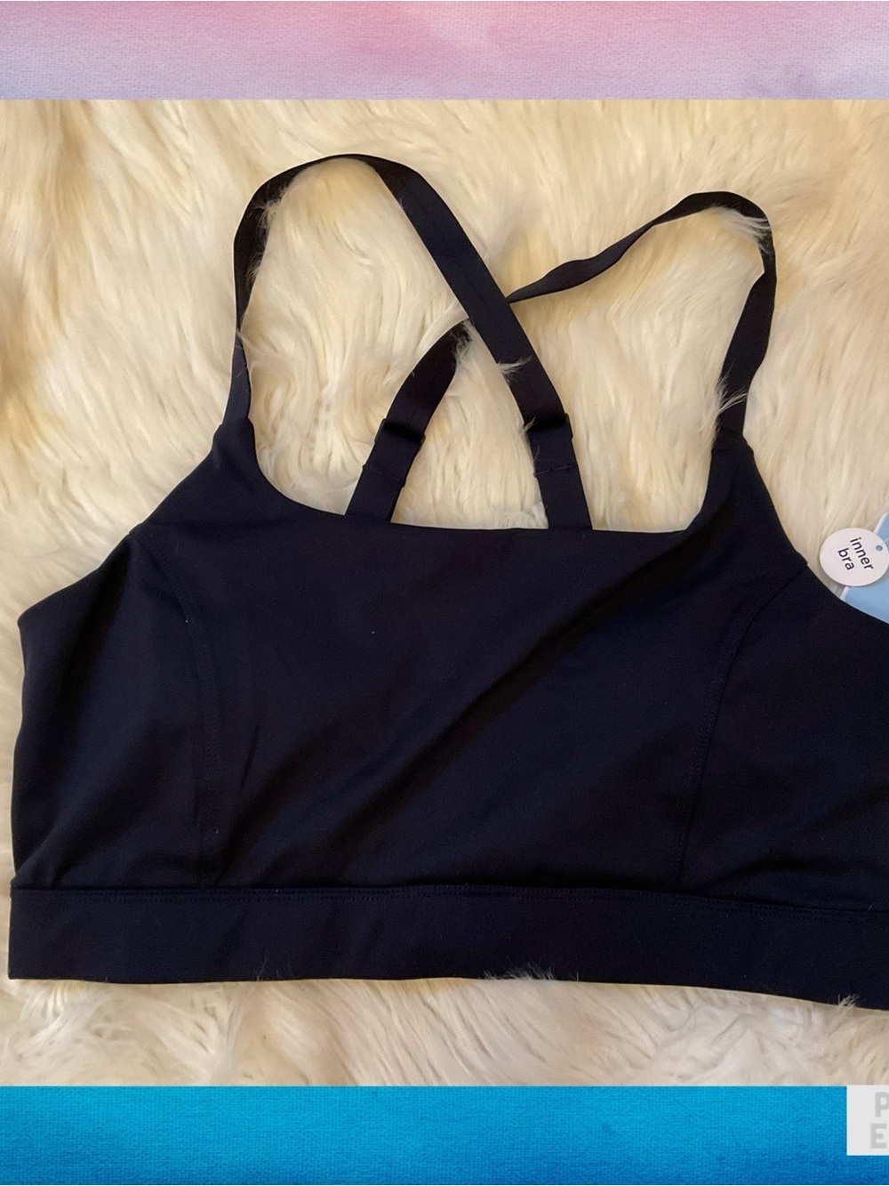 Jockey Court Sport Bra - NWT - Size Large - Neo Navy